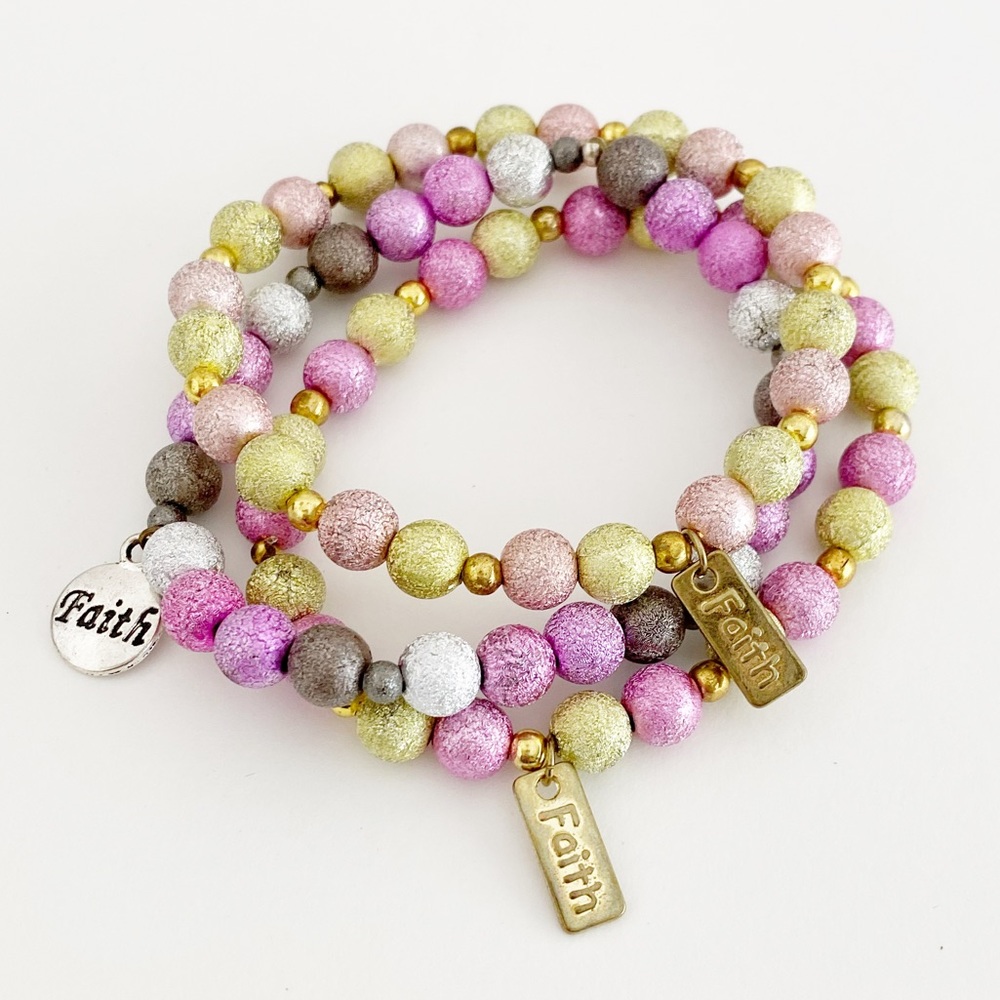 Bible Verse Bracelet, Faith Bracelet, Spiritual - Picture 1 of 8